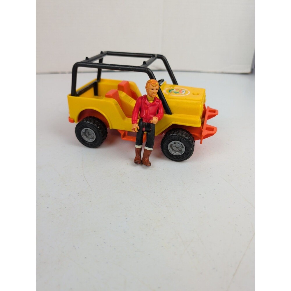 Fisher Price Adventure People Trailblazer Set 312 Jeep And Figure